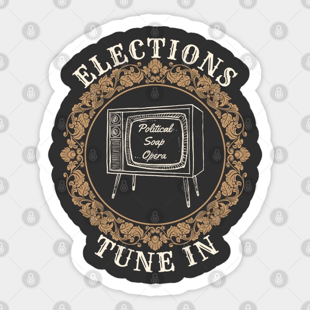 Elections Political Soap Opera Sticker by Czajnikolandia